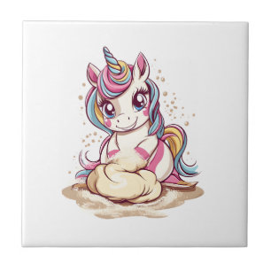 Baker Deg Unicorn (1) Kakelplatta