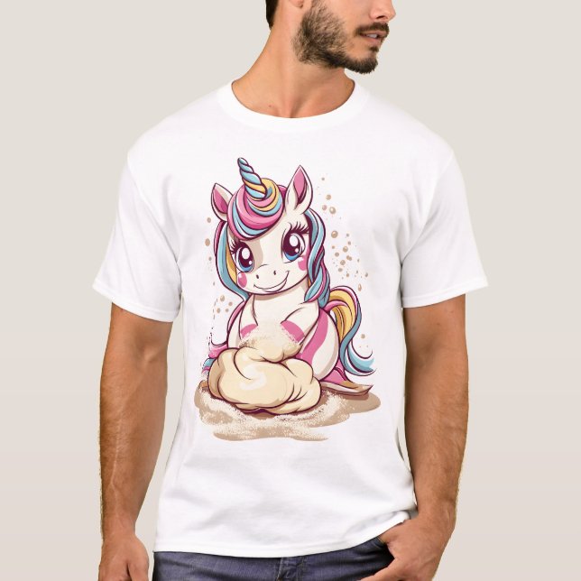 Baker Deg Unicorn (1) T Shirt (Framsida)