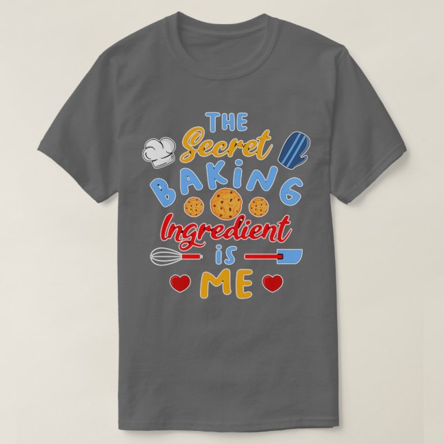 Baker Dessert Mamma Born Confiserie Pastry Shop Ba T Shirt (Design framsida)