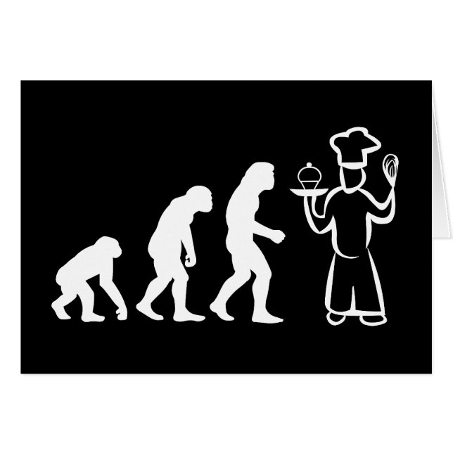 Baker Evolution Hälsningskort (Framsidan Horizontal)