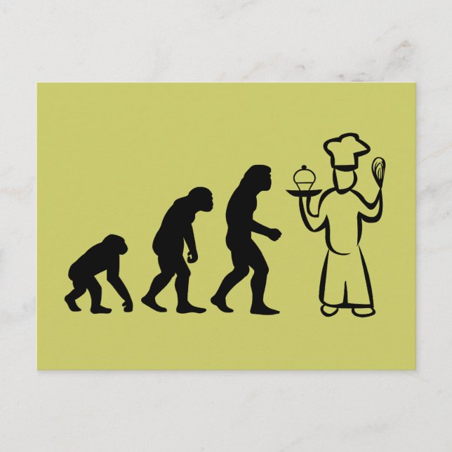 Baker Evolution Vykort (Framsida)