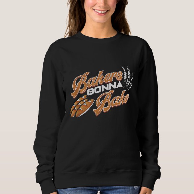 Baker för bakverk för bakverk t shirt (Framsida)