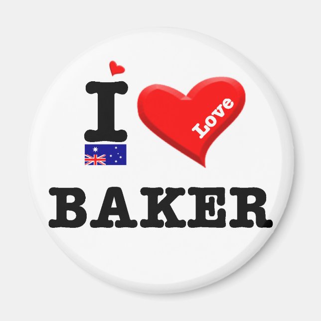 BAKER - I Kärlek Magnet (Framsidan)