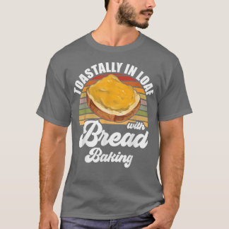 Baker i klump med brödbrytning t shirt