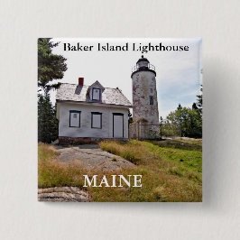 Baker Island fyr, Maine Button Knapp