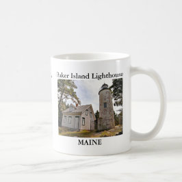 Baker Island fyr, Maine Mugg