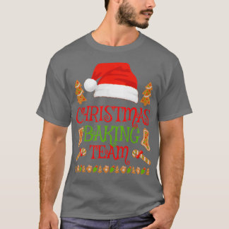 Baker Julafton Gift-julklappen Cookie Baker T Shirt