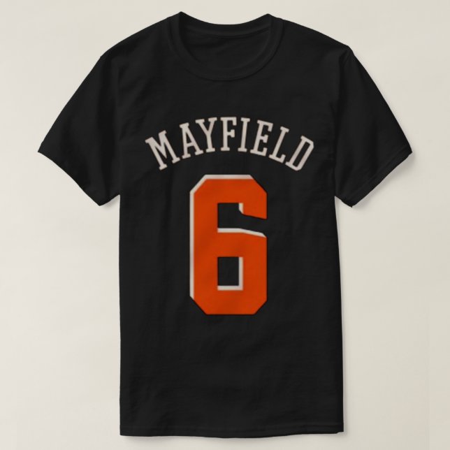 Baker Mayfield T Shirt (Design framsida)