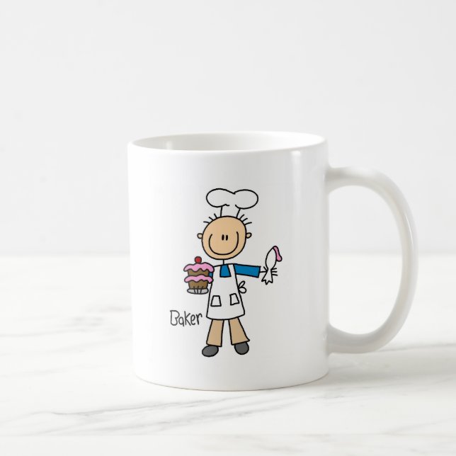Baker med kummel kaffemugg (Höger)