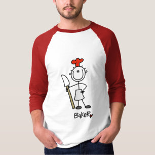 Baker med skjortor och gåvor t-shirt