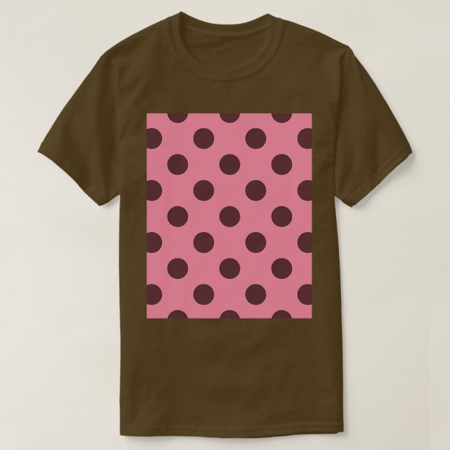 Baker Miller Rosa Polka dots Graphic T Shirt (Design framsida)