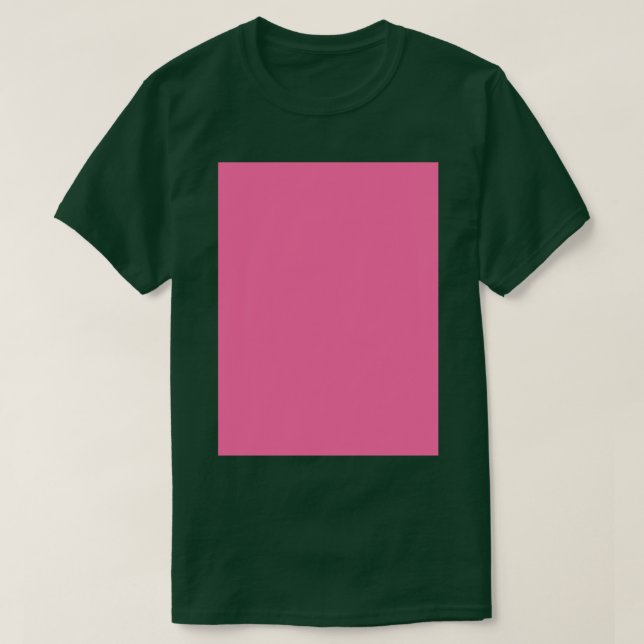 Baker Miller Rosa rosa färg Dekorativ kudde T Shirt (Design framsida)