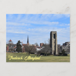 Baker Park Frederick Maryland Vykort