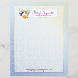 Baker & Pastry Chef Cupkaka Business Brevhuvud