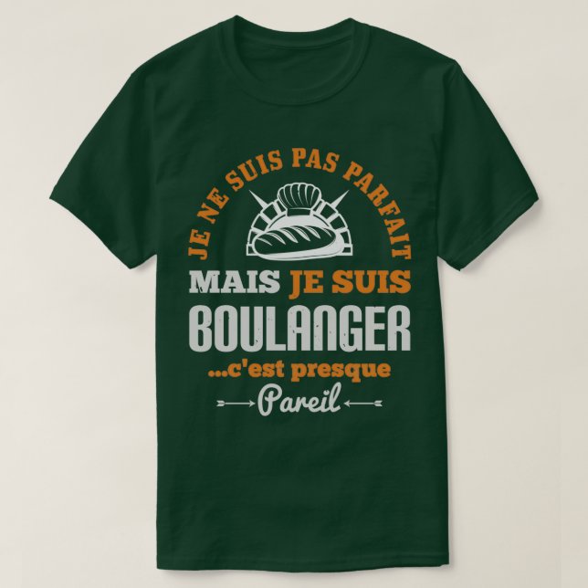 Baker Profession Gift Humor Bakery Crateur 5 T Shirt (Design framsida)