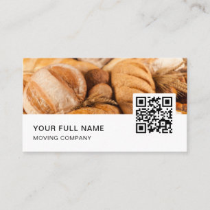 Baker QR-kod, Logotyp Social Media Visitkort