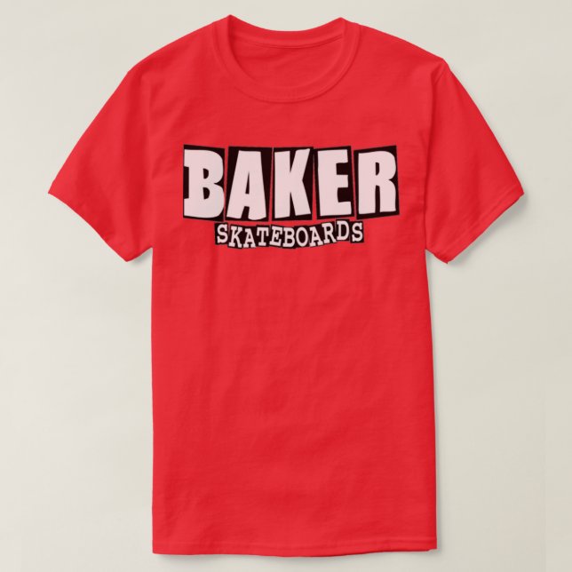 Baker Skateboard 4 T Shirt (Design framsida)