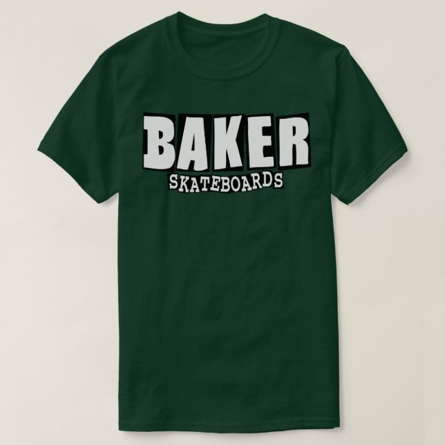 Baker Skateboard T Shirt (Design framsida)