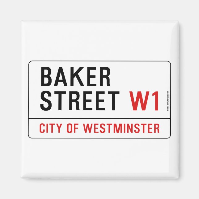 Baker Street Magnet (Framsidan)
