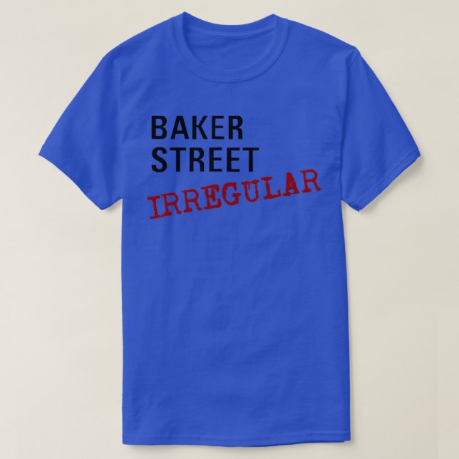 Baker Street Onormal T Shirt (Design framsida)