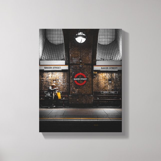 Baker Street Tube Station Canvas - London (Framsida)