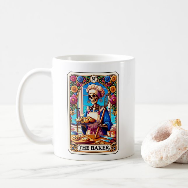 Baker Tarot Kaffemugg (Med munk)