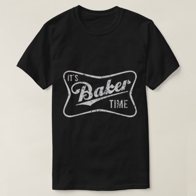 Baker Time Mayfield Beer Parody Meme T Shirt (Design framsida)