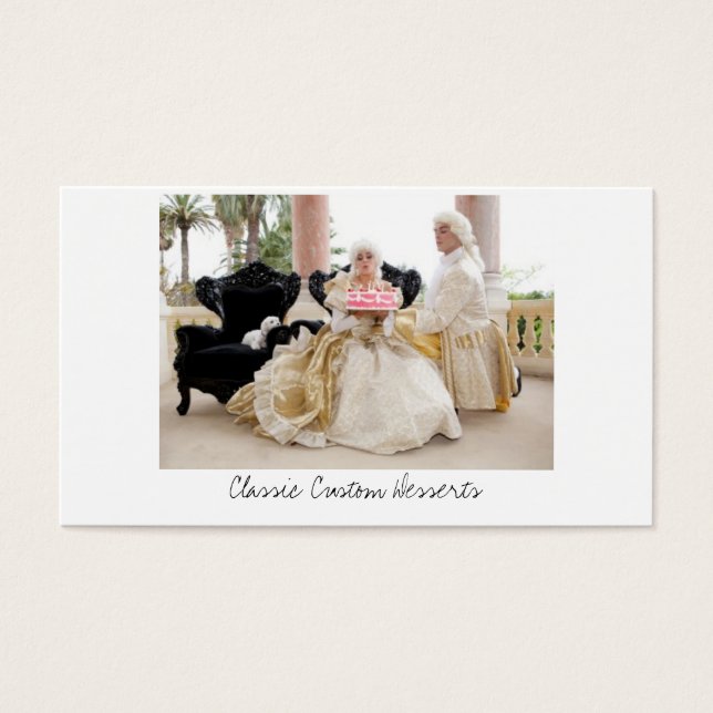 Baker Visitkort (Framsidan)