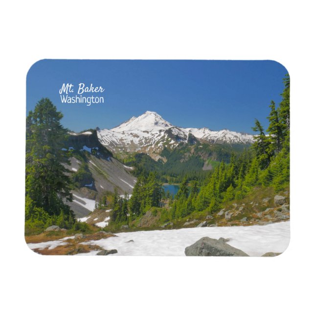 Baker Washington Flexible Photo Magnet (Horisontell)