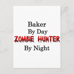 Baker/Zombie Hunter Vykort