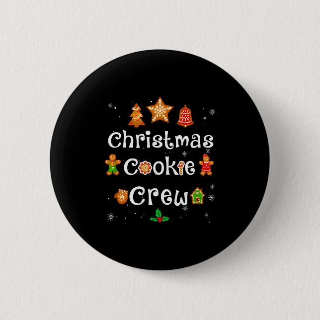 Bakers Christmas Cookie Crew Family Baking Team Ho Knapp (Framsida)