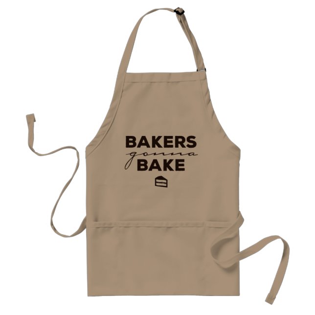 Bakers Gonna Bake Apron Förkläde (Framsidan)