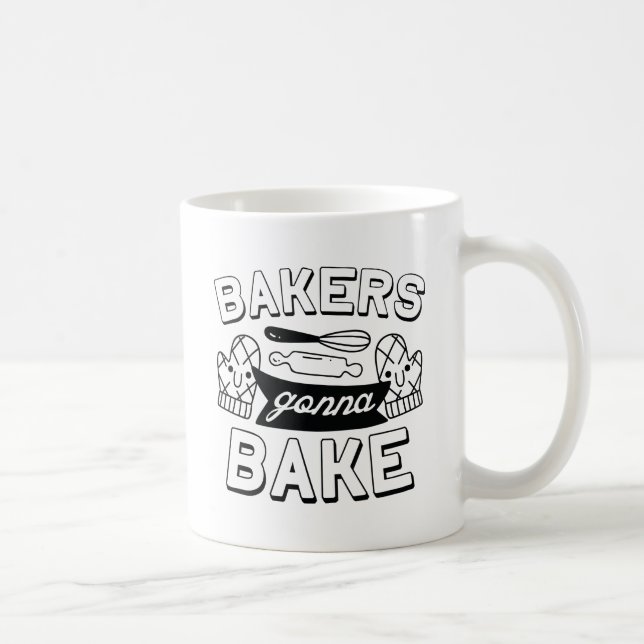Bakers Gonna Bake Kaffemugg (Höger)