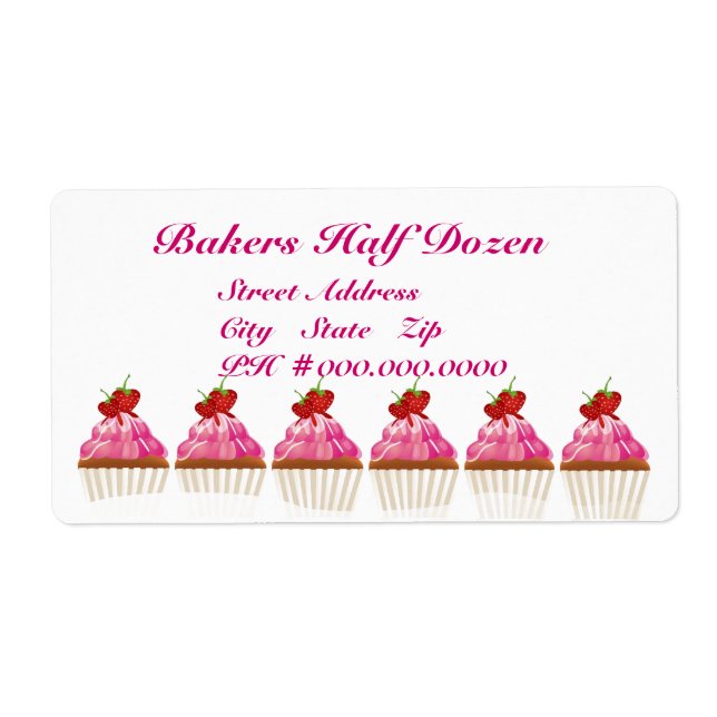 Bakers halva Dozen Fraktsedel (Framsidan)
