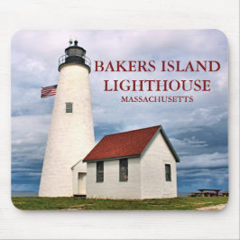 Bakers Island fyr, Massachusetts Mousepad Musmatta