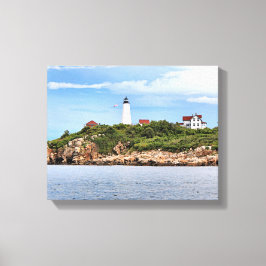 Bakers Island fyr MORSA Wrapped Canvas