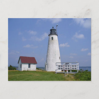 Bakers Island Light Vykort