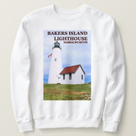 Bakers Island Lighthouse, Massachusetts Sweatshirt