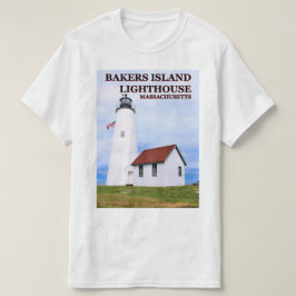 Bakers Island Lighthouse, Massachusetts T-Shirt