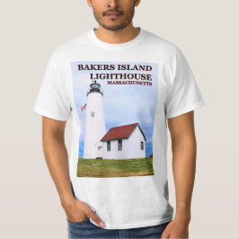 Bakers Island Lighthouse, Massachusetts T-Shirt
