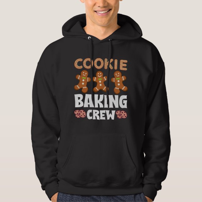 Bakers jul Cookie Crew Family Baking Team Gi Hoodie (Framsida)