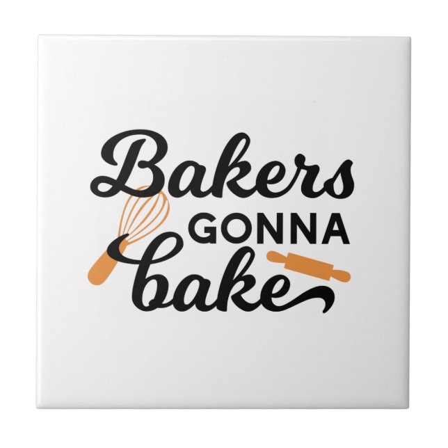 Bakers kommer att göra citat I Kakelplatta (Framsidan)