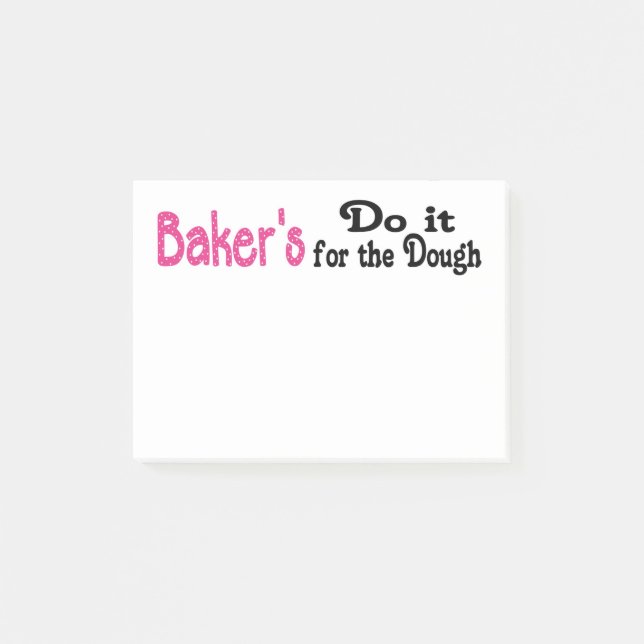 Bakers Post its Post-it Block (Framsida)