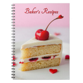 Bakers recept Cherry Ontop anteckningsbok
