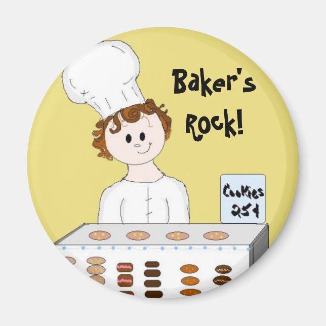 Bakers Rock Magnet (Framsidan)