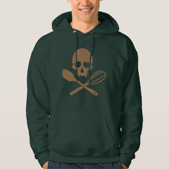 Bakers skull hoodie (Framsida)