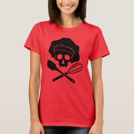 Bakers skull med Toque T Shirt