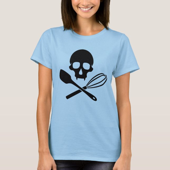 Bakers skull t shirt (Framsida)