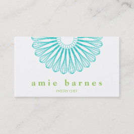 Bakers Whisk Logotyp Catering Bakery Chef Visitkort