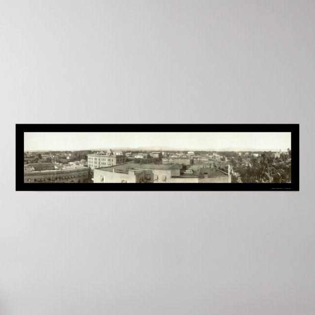 Bakersfield, CA Photo 1909 Poster (Framsidan)